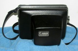 CANON CANONET 28 VINTAGE FILM RANGE FINDER CAMERA 35mm WITH CASE 2