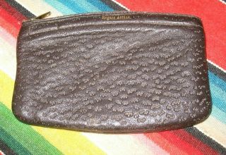 Vintage Rogers Airlok Leather Tobacco Pouch