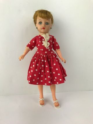 Vintage 1950’s Little Miss Revlon 10 1/2” Doll By Ideal