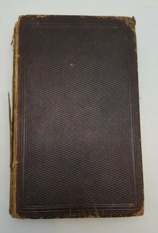 Fables De La Fontaine Antique Book 1857