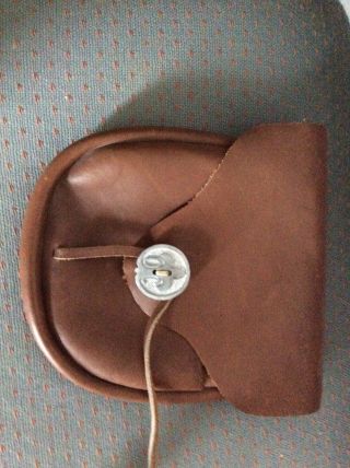 Vintage October Country Leather Muzzle Loading Bag Renaissance Bag Pouch
