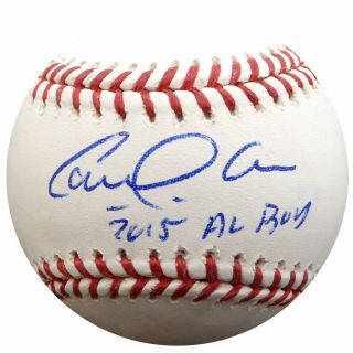 Carlos Correa Autographed Mlb Baseball Astros " 2015 Al Roy " Mlb Holo 104889