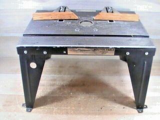 Vintage Craftsman 25444 18 " X 13 " X 11 " Router Table (no Bit Guard)