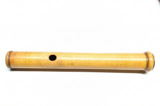 Antique Maple Wood Baroque 1 - Key Irish D Flute A - 445hz Vintage 2