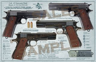 Colt 1911 & 1911 - A1 With Inspector 