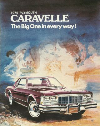 1979 Plymouth Caravelle Brochure:station Wagon,  Sedan,