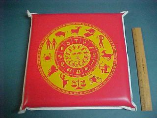 Vintage Signs Of The Zodiac,  Astrology Seat Cushion 15 " X 15 "