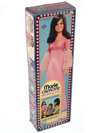 Vintage Marie Osmond Doll 30 " Mattel 1976 W/box
