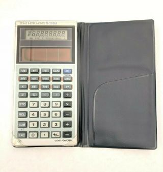 Vintage Texas Instruments Ti - 30 Slr Solar Calculator