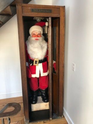Antique life - size Santa Claus 2