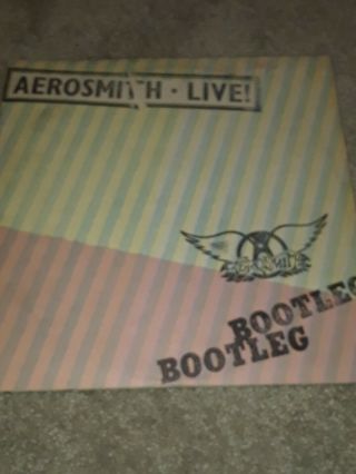 Vintage Aerosmith “live Bootleg Bootleg” Vinyl
