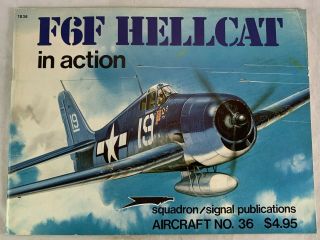 Squadron Signal Aircraft Monograph F6f Hellcat In Action