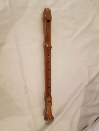Made In Germany Vintage 18.  5 " Wood Recorder