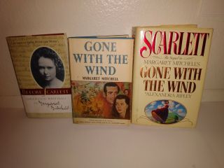 Before Scarlett Gone With The Wind Margaret Mitchell 1964 Scarlett Hc/dj Vintage