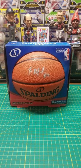 Ja Morant Signed Spalding Basketball Psa/dna Cert Autograph Memphis Grizzlies