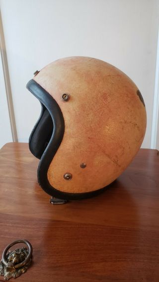Vintage Motorcycle Helmet - Snell Memorial Foundation