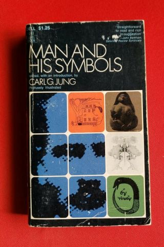 Man And His Symbols Introduction By Carl G.  Jung Dell 5183 Vintage Paperback
