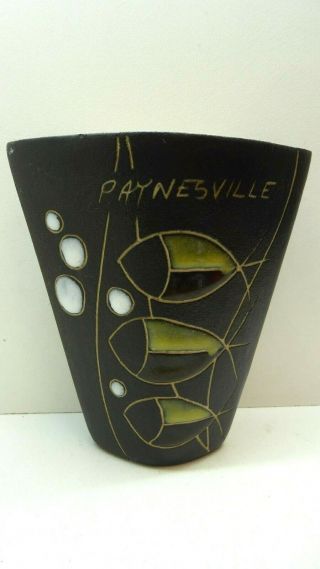 Australian Pottery Gunda Paynesville Vase Vintage Ceramic Studio