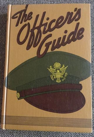 Vintage “the Officer’s Guide 1942 Army
