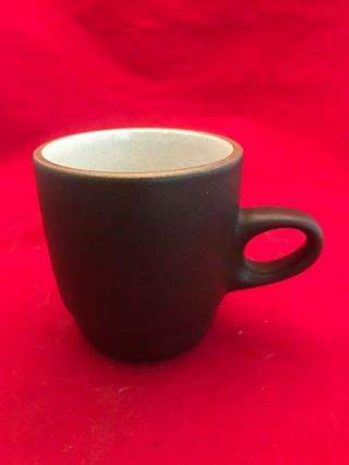 Vintage Heath Ceramics Pottery Pottery Coffee Cup Mug Beachstone Brown Gal0111