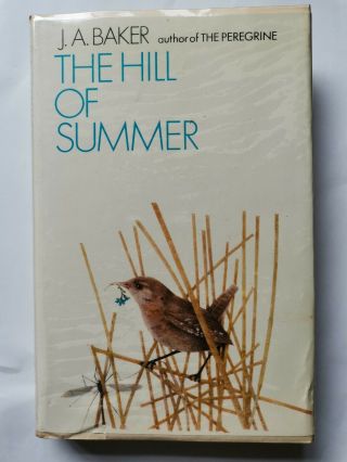 The Hill Of Summer J A Baker 1969 1st Edition Vintage Book Hardback