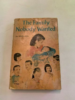 1965 The Family Nobody Wanted By Helen Doss Scholastic 2nd Printing Paperback