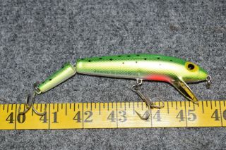 Vintage Pre Rapala Storm Jointed Thunderstick Fishing Lure