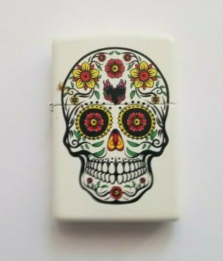Zippo Lighter - Sugar Skull Day