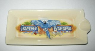 2007 Tommy Bahama Ceramic Cigar Ashtray - 7 3/16” Long - - Vg To Cond