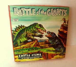 8mm Battle Of The Giants Reel Film 1960s Vintage Castle Film