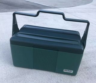 Vintage Stanley Insulated Lunch Box Cooler In Classic Green 7qt.