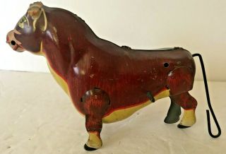 Vintage Disney Wind Up Toy Ferdinand The Bull By Marx 1938