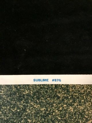 Vintage 1990’s SUBLIME Black Light Poster 876 Pub & Dist by FUNKY ENTERPRISES 3