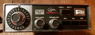 Courier Redball Vintage 23 - Channel Cb Radio,  Mic.