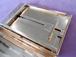 Vintage Prince “auto - Up” Cigarette Dispensing Gold Case