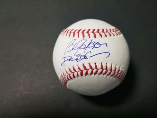 Bo Jackson Deion Sanders Autographed Signed Oml Baseball Players Holo