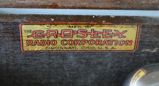 Vintage 1924 Crosley Model 50 Radio - Antique Radio 3