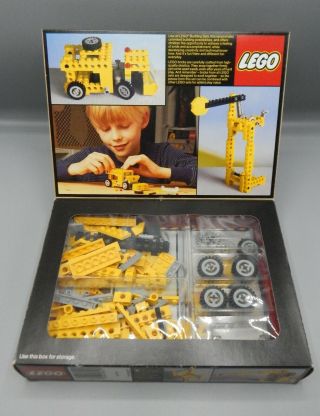Vintage 1984 Lego Expert Builder 8020 Universal Set Complete W/ Box Technic