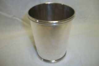 E.  Jaccard & Co.  St Louis Coin Silver Julep Cup