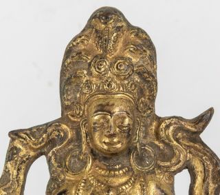 Set of Tibetan/Chinese Antique Gilt Bronze Buddha 3