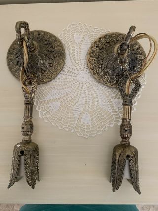 Antique Wall Sconces Lamps Spanish Flair Made In Spain
