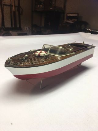 Vintage Fleet Line “the Sea Wolf” Toy Speed Boat -