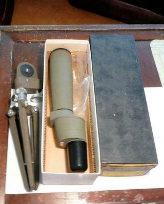 Vintage Bushnell Sentry Ii Spotting Scope With Stand 20x