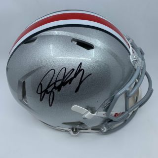Dwayne Haskins Signed Ohio State Buckeyes Full Size Authentic Speed Helmet