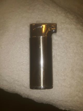 Colibri vintage silver Pipe Cigarette Lighter Tobacco w/built in tool 2