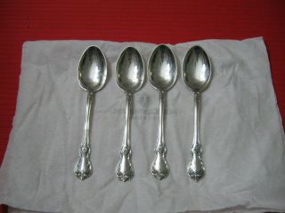 Towle Old Master Sterling Silver Teaspoons (4) - No Monogram