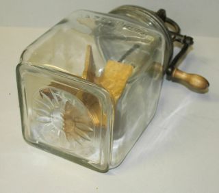 Antique Triple Marked Dazey No.  40 Glass Butter Churn – Patent 1922 2