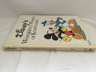 Vintage Disney’s Wonderful World Of Knowledge - Vol 22 Index 3