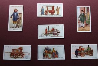 Fire - Fighting Appliances Issued 1930 By Players Set 50