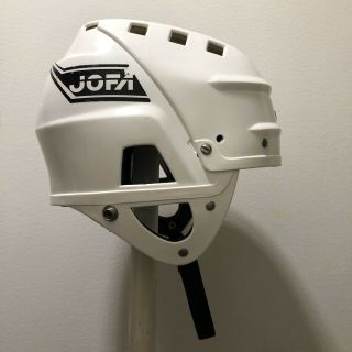 JOFA hockey helmet white 280 SR senior 54 - 59 vintage classic okey 2